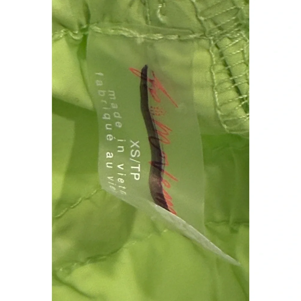NEW FREE PEOPLE FP MOVEMENT LIMEADE GREEN ONE BETTER ONE PIECE JUMPSUIT SZ XS